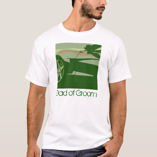 T-shirt Papa de Groom (Devant)