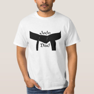 T-shirt Papa de judo de ceinture noire d'arts martiaux