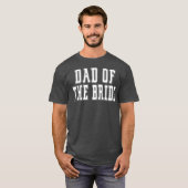 T-shirt Papa de la Bride (Devant entier)