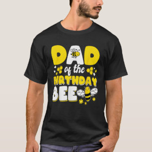 T-shirt Papa De La Fête Des Abeilles Fête Correspondant An