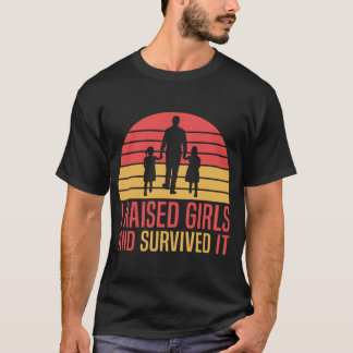 T-shirt Papa de la Fête des pères noire