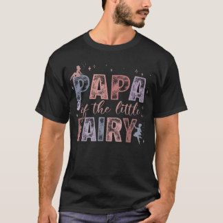 T-shirt Papa de la Petite Fée Fille du 1er Anniversaire