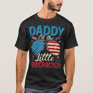 T-shirt Papa de la petite pétarade 14 juillet papa