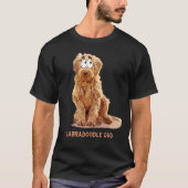 T-shirt Papa de Labradoodle (Devant)