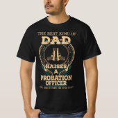 T-shirt Papa de l'agent de probation fier (Devant)