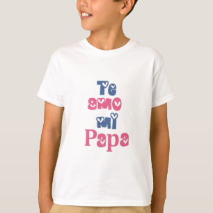 T-shirt Papa de l'AMO MI de Te