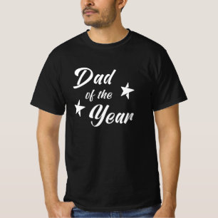 T-shirt Papa De L'Année Papa Don Père Bébé Vient