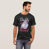 T-shirt Papa de l'anniversaire Fille de femme de ménage Fi (Devant entier)