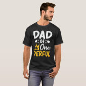 T-shirt Papa de M. Onederful 1er Anniversaire Correspondan (Devant entier)