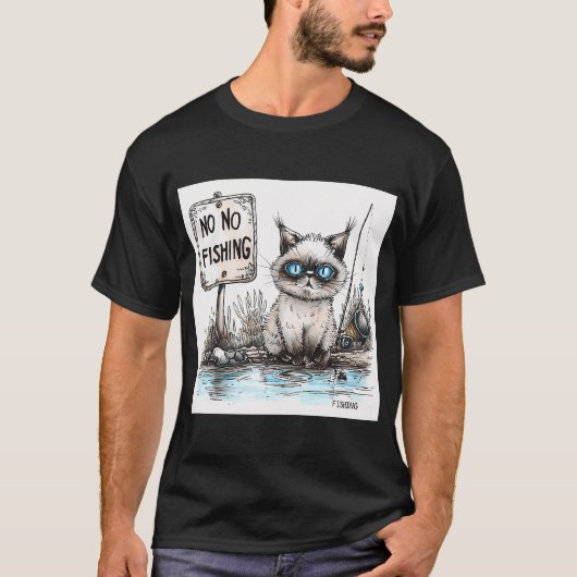 T-shirt papa de pêche (Devant)