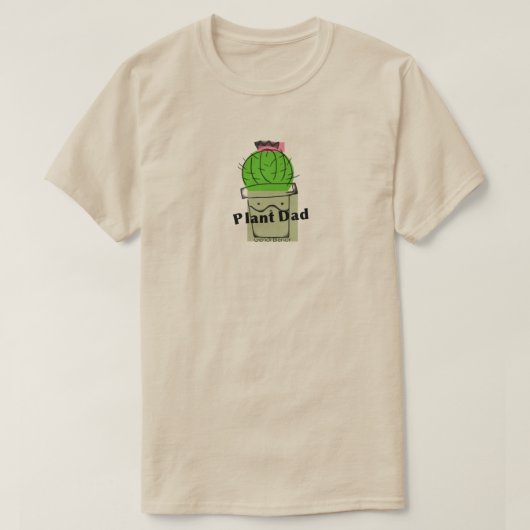 T-shirt Papa de plante (Design devant)