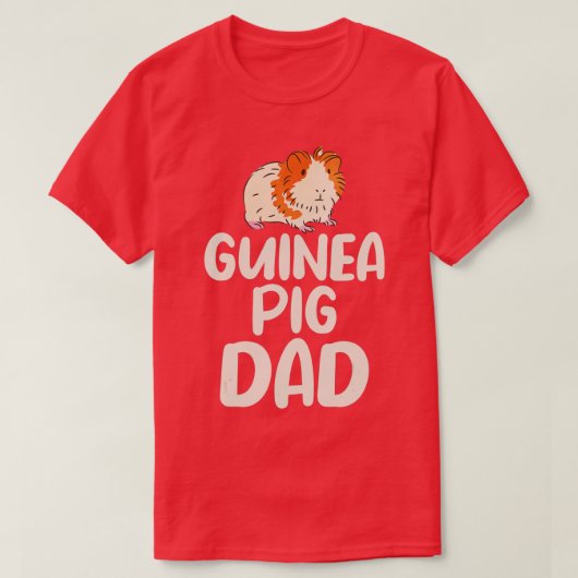 T-shirt Papa de porc de Guinée (Design devant)