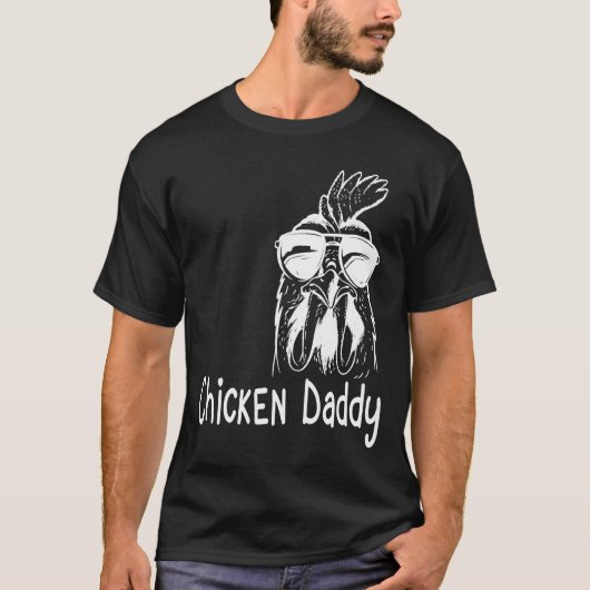 T-shirt Papa de poulet (Devant)