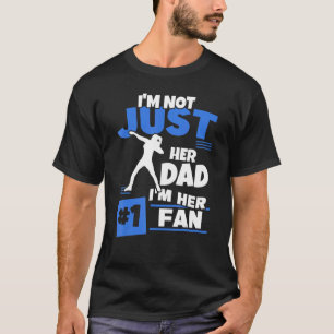 T-shirt Papa De Putter Fan Fan Thrower Track Et Fiel