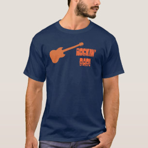 T-shirt Papa de Rockin ! Guitare