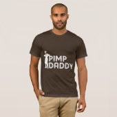 T-shirt Papa de souteneur (Devant entier)