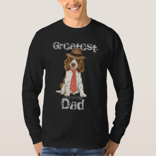 T-shirt Papa de springer anglais