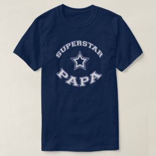 T-shirt Papa de superstar