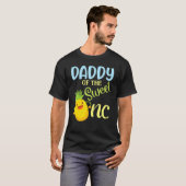 T-shirt Papa De Sweet One Pinapple Dansant Heureux Mon B (Devant entier)