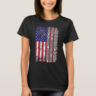 T-shirt Papa De Tir À L'Arc Juste Un Père Régulier Mais Un