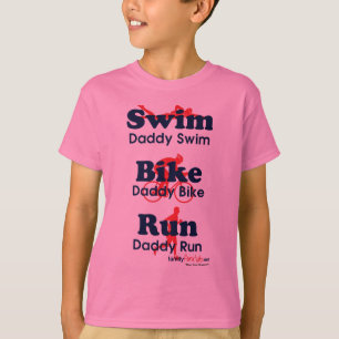 T-shirt Papa de triathlon de l'ÉQUIPE SCHEUNGRAB