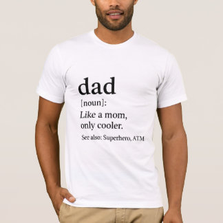 T-shirt Papa Définition Drôle Fête des pères Glacière que 