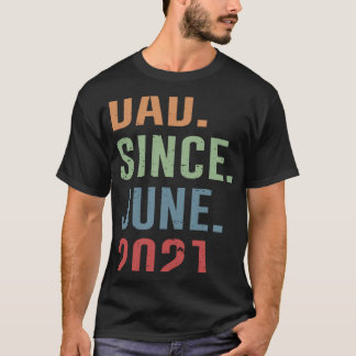 T-shirt Papa depuis juin 2021