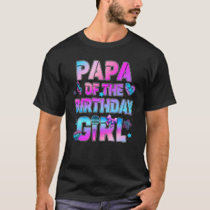 T-shirt Papa des filles K-Pop nées le jour de la fête de l