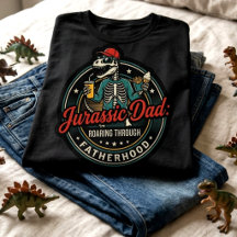 Papa Dinosaure Drôle Fête des Pères