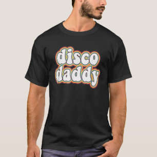 T-shirt Papa Disco des années 70 Costumes pour hommes 1970