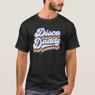 T-shirt Papa Disco Rétro Costume de fête des années 60 70