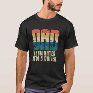 T-shirt Papa Distributeur automatique désigné et conducteu