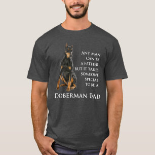 T-shirt papa Doberman