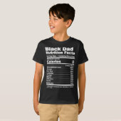 T-shirt Papa - Données nutritionnelles (Devant entier)