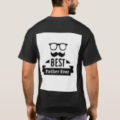 T-shirt Papa Drôle (Dos)