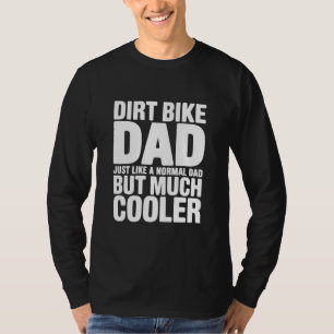 T-shirt Papa drôle de moto cross Humour Rigolo Réfrigérate