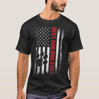 T-shirt Papa drôle Fête des Pères Chien
