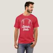 T-SHIRT PAPA DU BASE-BALL (Devant entier)