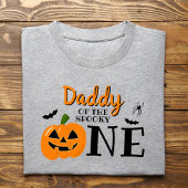 T-shirt Papa Du Éffrayant Un Halloween 1er Anniversaire