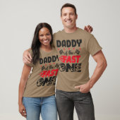 T-shirt Papa du Fast One Racing Papa 1er Birthday Boy (Unisexe)