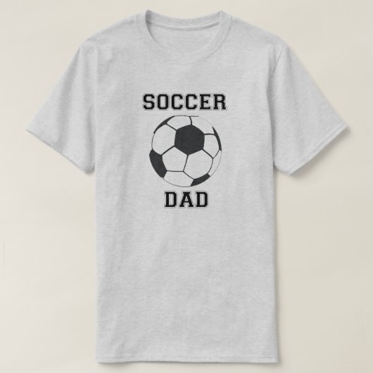 T-shirt Papa du football (Design devant)