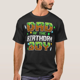 T-shirt Papa du garçon d'anniversaire Fête d'anniversaire