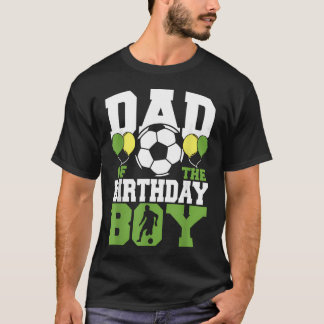T-shirt Papa du garçon de la fête d'anniversaire Ensemble
