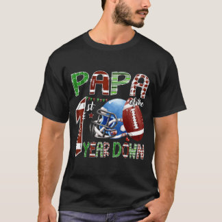 T-shirt Papa du garçon qui fête son anniversaire 1 an Foot