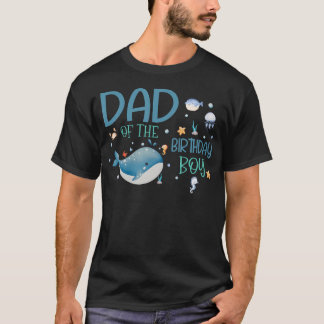 T-shirt Papa du garçon qui fête son anniversaire Oneder so
