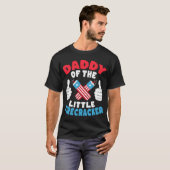 T-shirt Papa Du Petit Pirate 4 juillet (Devant entier)