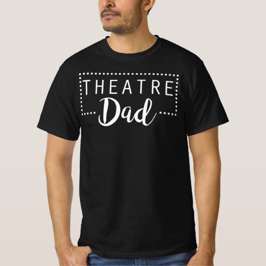 T-shirt Papa du théâtre (Devant)