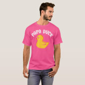 T-shirt Papa Duck Funny Duck Lover Duck Hunting Father'S D (Devant entier)