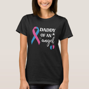 T-shirt Papa d'un ange soutien à la mémoire de la perte de