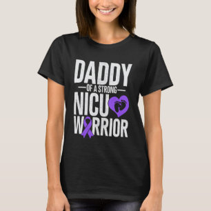 T-shirt Papa d'un guerrier solide de l'USIN Fête des Pères